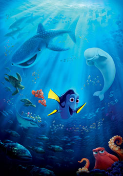 Finding Dory (english) - cast, music, director, release date